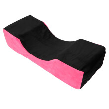 Orthopedic Design Updated Rebound Memory Foam Beauty Pillow for Lash Extensions Multifunctional Side Pockets Compatible with Salon Operating Tables