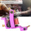 Μηχανή τατουάζ Gartenstatue Style Coil Space Aluminum Purple Ανθεκτικό Πλαίσιο With12Wraps 7