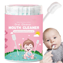 Baby Mouth Cleaner Gauze Gum Cleaner Stick Flexible Tongue Cleaner Skim Gauze Portable For Tooth 1 Count