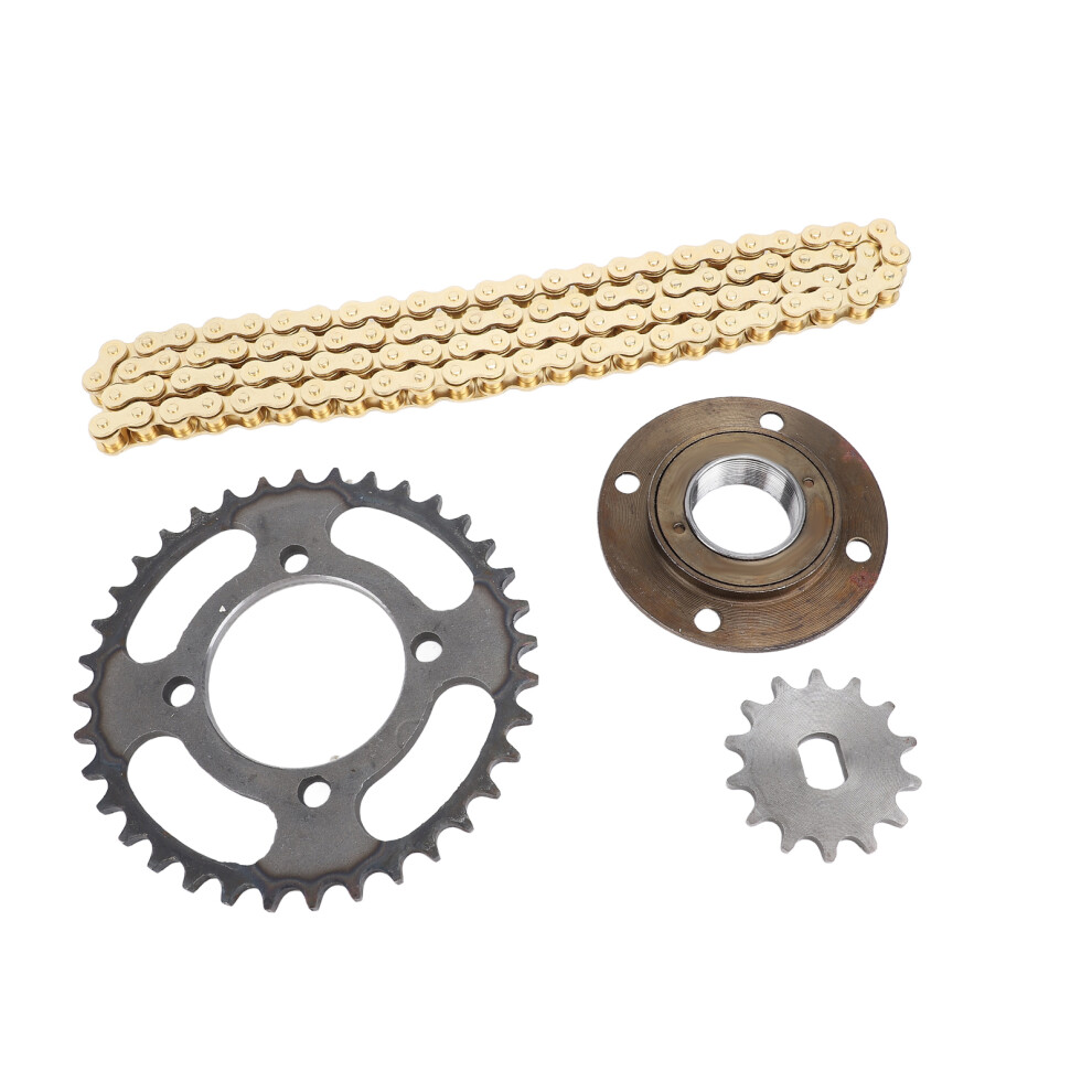 420 Chain Sprocket Set With 96 Links, 14T Front, 36T Toothless Rear 7891378478590