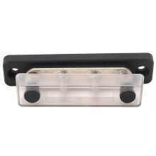 Battery Junction Block with Transparent Shell 4 Post M5, 48V 100A