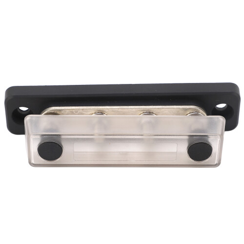 Battery Junction Block with Transparent Shell 4 Post M5, 48V 100A