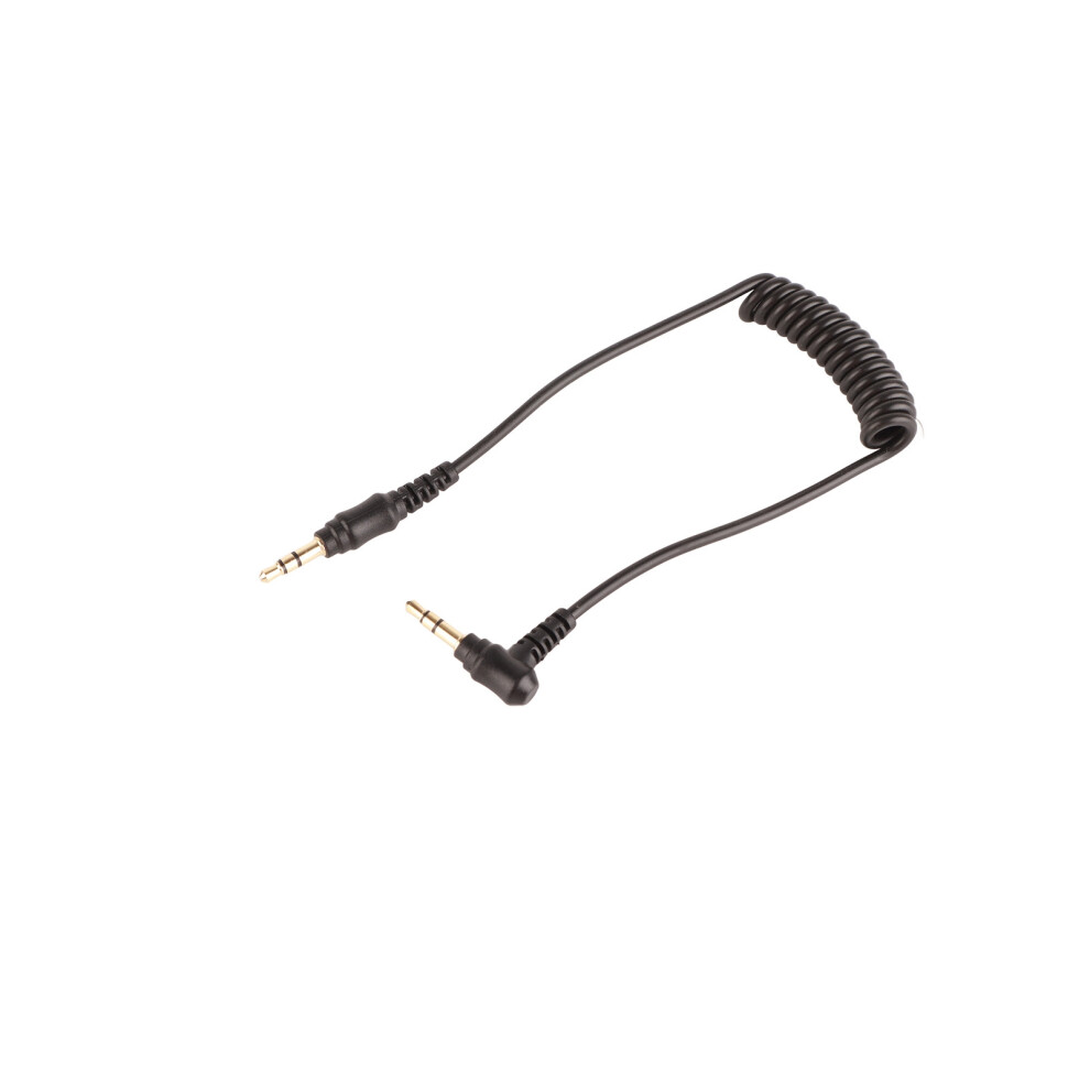3.5Mm Trs Trs Audio Cable For Microphone To Camera, 60Cm, Black 8781378479002