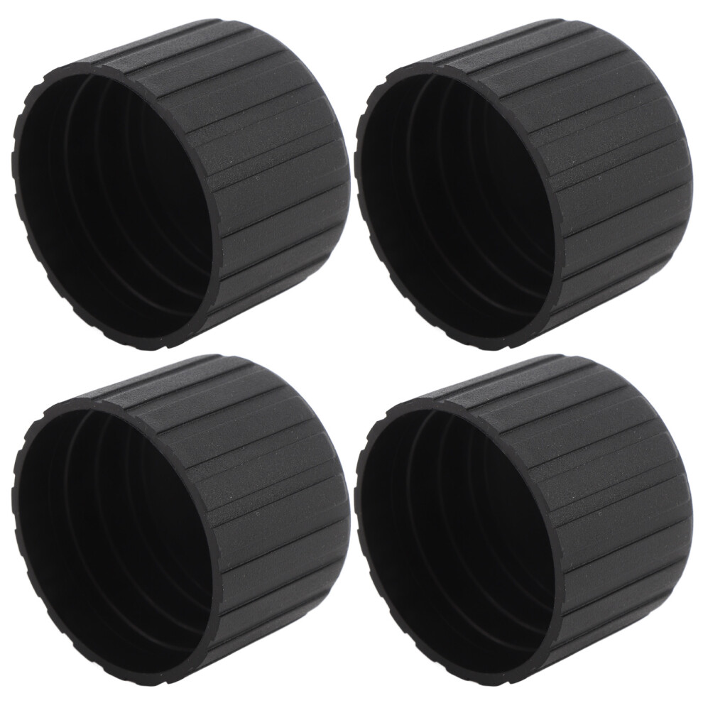 Easy Fit 50Mm Round Chair Leg Caps 4Pcs Protect Hardwood Floors 7651378478972