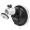 Universal Alloy & Plastic InCar Suction Cup Mount Adapter Silver 15