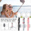 (Black) Bluetooth Selfie Stick Remote Phone Holder Tripod Stand For iPhone Universal 3