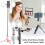 (Black) Bluetooth Selfie Stick Remote Phone Holder Tripod Stand For iPhone Universal 2
