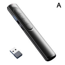 (A) Wireless Presenter Remote Control USB Projector Page Turning Pen For PPT