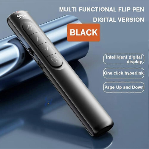 (A) Wireless Presenter Remote Control USB Projector Page Turning Pen For PPT 2