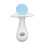 Baby Silicone Teether Stick Large Candy Shape 8x5.1cm Blue & White 14