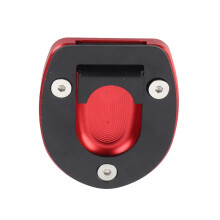 Motorcycle Kickstand Pad for Vespa GTS 250/300 2013-2019 76x65mm Red