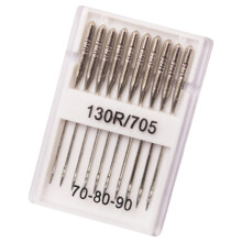 Sewing Needle Set 70/10 90/14 100/16 Ball Point For Jeans And Denim Compatible With Sewing Machines