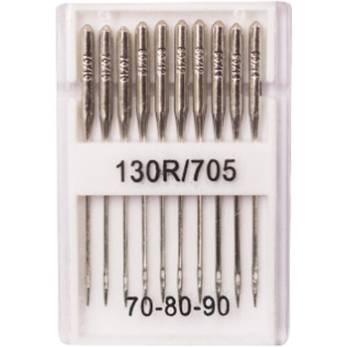 Assorted Size Sewing Machine Needles for Jeans and Heavy Fabrics, Ball Point and Regular Point 1