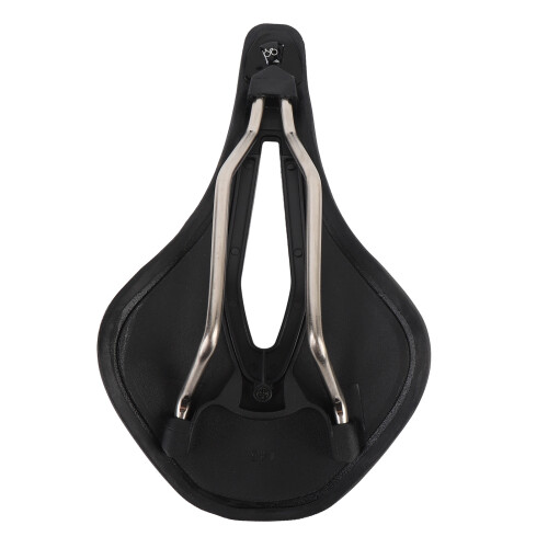 Cycle Saddle Rubber Iron Breathable Shock Absorbing Seat for Bikes 2