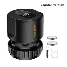(95cm, Black) For Mason Jars Vacuum Sealer Pump Food Preservation Kit Compact One Button Operation Reusable Eco Friendly