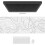 (1pcs, black) Premium Mouse Pad Thick Soft Natural Rubber Non-Slip Base Precise Edge Locking for Comfortable Gaming Work 5