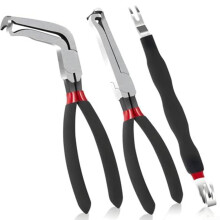 Automotive Connector Pliers Set, 3pcs Dual Ended Electrical Removal Tools for MAF and Fuel Injectors