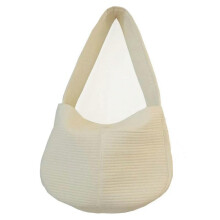 Pet Bag Canvas Shoulder Sling Carrier For Dogs Cats Kitten White M 6.5Kg Outdoor Travel
