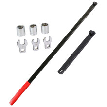 Universal Belt Tool Kit 8Piece Set With HeavyDuty 3/8 Inch And 1/2 Inch Extensions