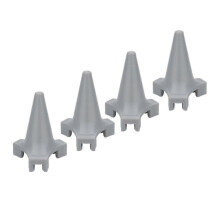(1pcs, Gray) For DJI NEO 2 Drone Elevated Landing Gear Bracket Anti-Scratch Protection Pad Anti-Wear Take Off Landing Gear Extender