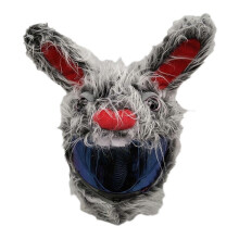 (1pcs, rabbit) Motorcycle Helmet Cover Playful Plush Protector For Full Face Helmets Fun Designs Enhance Visibility And Safety