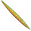 Leuchtende Schnellabsinkende Eisenblech-Angelköder 14,5 cm 107 g Gold 9