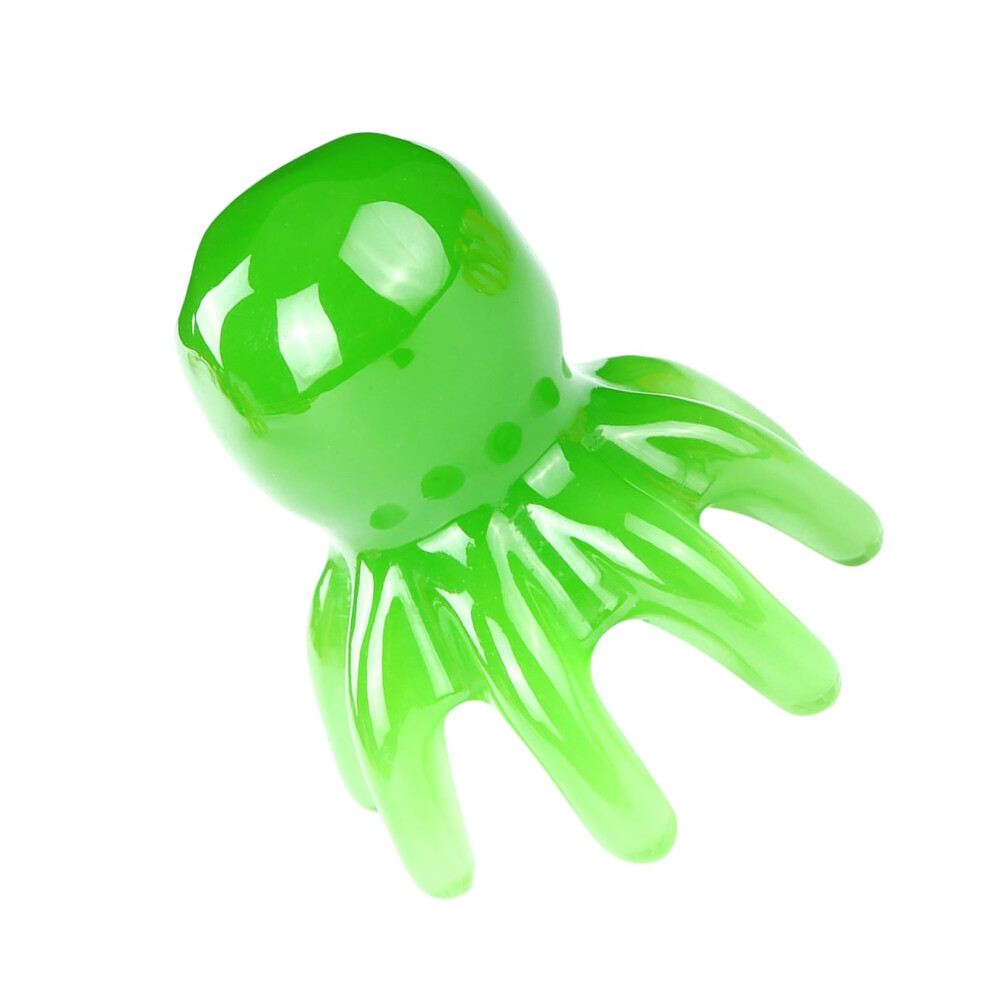 Handheld Octopuses Scalp Massager 8 Tentacles Scraping Massage Tool For Head And Body Trigger Point Relief