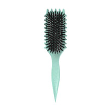 (1pcs, green) For Wild Boar Hair Curling Brush Gentle Styling For All Hair Types Effortless Curls No Damage