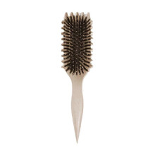 (1pcs, beige) For Wild Boar Hair Curling Brush Gentle Styling For All Hair Types Effortless Curls No Damage