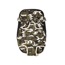 Pet Front Carrier Bag Adjustable Front Carrier Backpack For Dogs And Cats Double Shoulder Straps Camouflage Size S