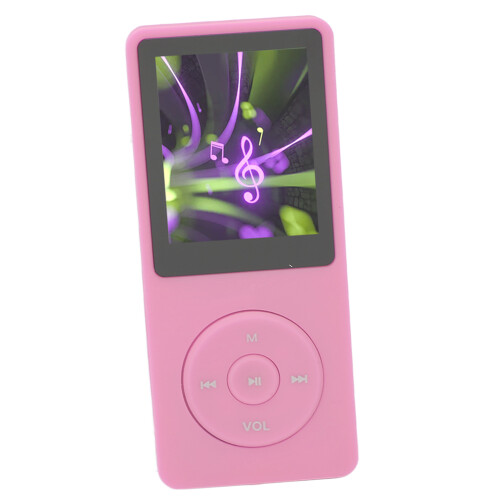 Reprodutor de MP3 portátil com tela LCD de 1,8 polegadas, interface fácil de usar para todas as idades, compatível com vários formatos de áudio, 2
