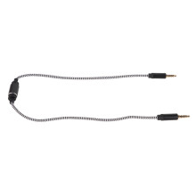 Cable de grabación bidireccional, compatible con puertos de 3,5 mm en Android, iOS, portátiles, PC y más, con excelente reducción de ruido y alta