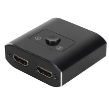 Hdmi Switch 2 In 1 Out 4K@60Hz, Bidirectional 2X1 Switcher Splitter Mirror Screen For Ps5/4, Xbox, Roku, Firestick, Switch (1Pcs)
