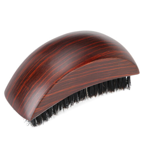 Βούρτσα για γένια Premium για άνδρες με λαβή από φυσικό ξύλο, καμπυλωτό σχεδιασμό, 2