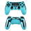 Custom Front Housing Shell for PS4 Pro Slim Controllers - Controller Not Included, Easy Installed Practical for Damaged Repair Replacement 4