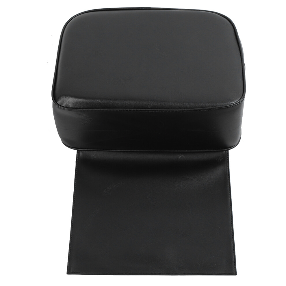 Comfortable Support Kids Haircut Cushion, Correct Sitting Posture Synthetic Leather Booster Seat Waterproof Salon Child Chair Pad For Barbershop And