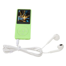 Bärbar musikspelare med 1,8-tums LCD-skärm, förlustfritt ljud. Slimmad MP3-spelare med HIFI-ljudkvalitet utan förlust, stöder upp till 64 GB