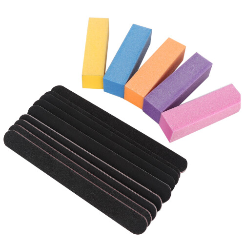 Kit para pulir y limar uñas, herramientas profesionales de manicura ...