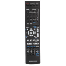 Controle remoto de substituição para receptor AV. Não requer programação. Controle remoto IR alternativo de alta qualidade. Modelo compatível.