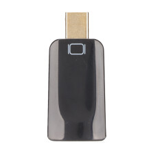Adapter Mini DisplayPort do HDMI, konwertuje urządzenie z portem Mini DisplayPort na monitor VGA, zapewniając kompaktowe rozmiary. Obsługuje