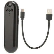 Diskret miniatyrkroppskamera med FHD 1080P-video og batterieffektiv ytelse, kompakt opptaker med roterende feste og loop-bevegelsesmoduser