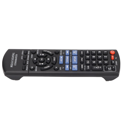 Télécommande de remplacement compatible avec les appareils audio Panasonic, sans programmation requise, télécommande infrarouge facile à 1