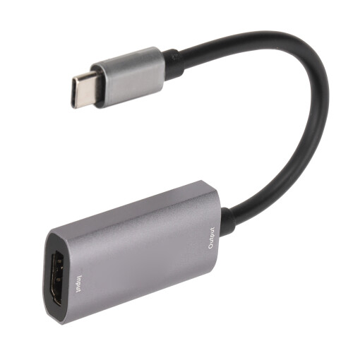 USB Type C Video Capture Solution, Plug And Play Simplicity for Instant Setup, High Definition Performance with 1080p60 Support, Portable Design for O 1