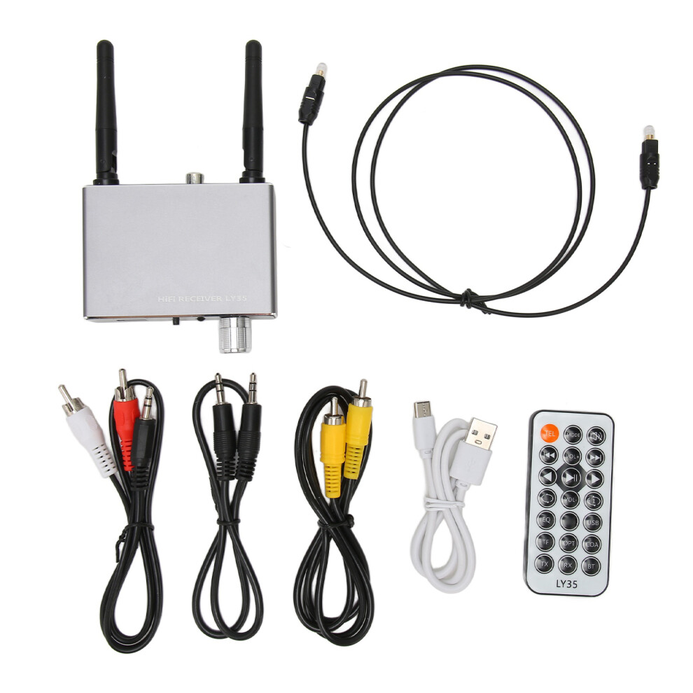 Audio Capture Recorder Music Digitizer Box Wireless Audio Converter Stereo Surrounding Sound Indicator Digital Analog Adapter For U Disk Sd Card Light 9176269173630