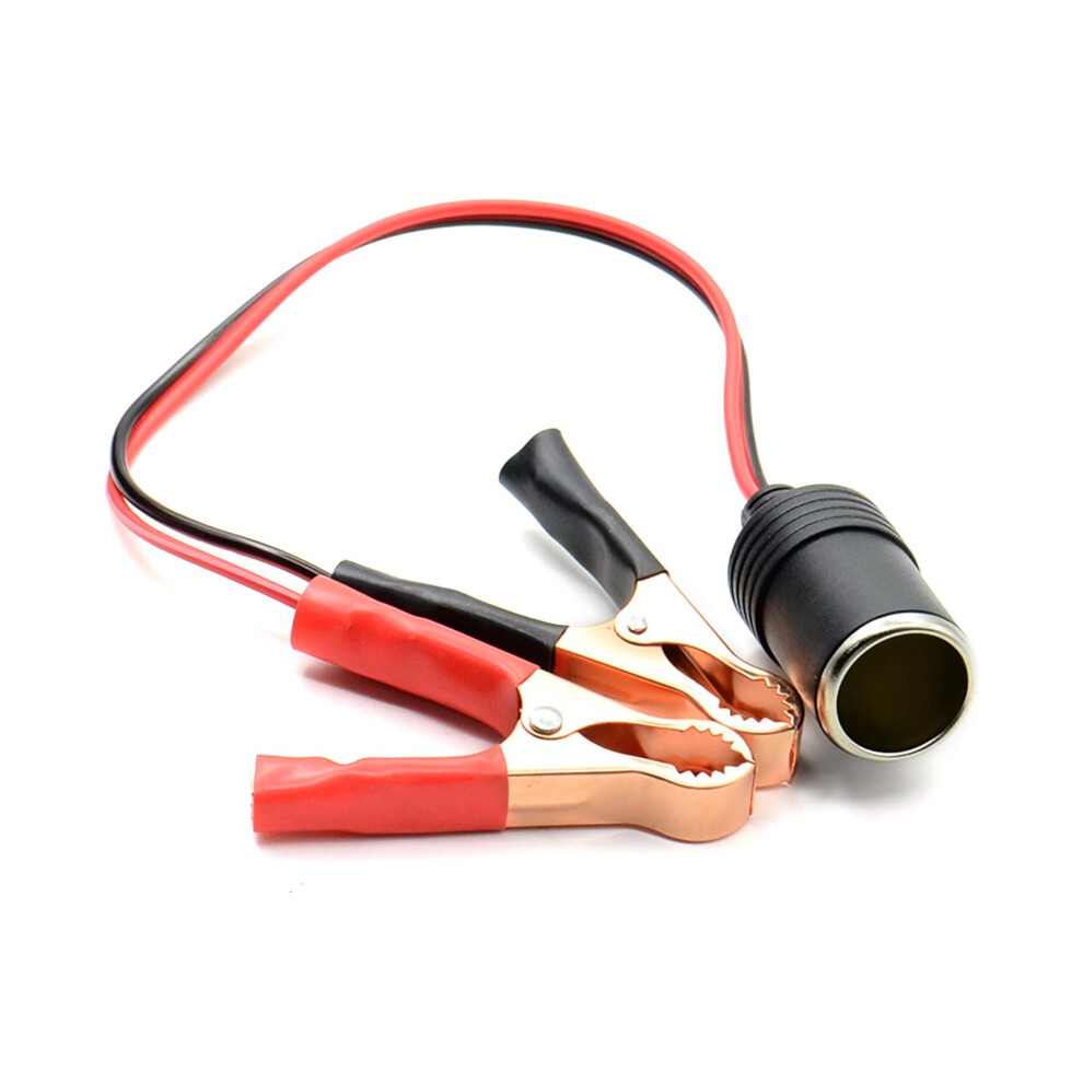 Splitter Plug Extension Cord With Battery Alligator Clips 0.35M Length For Battery Connection 9199774497688