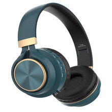 Portable Head Mounted Wireless Bluetooth Headphones Model D 650 Lightweight Foldable 19x18x9 Cm For Sport Gaming