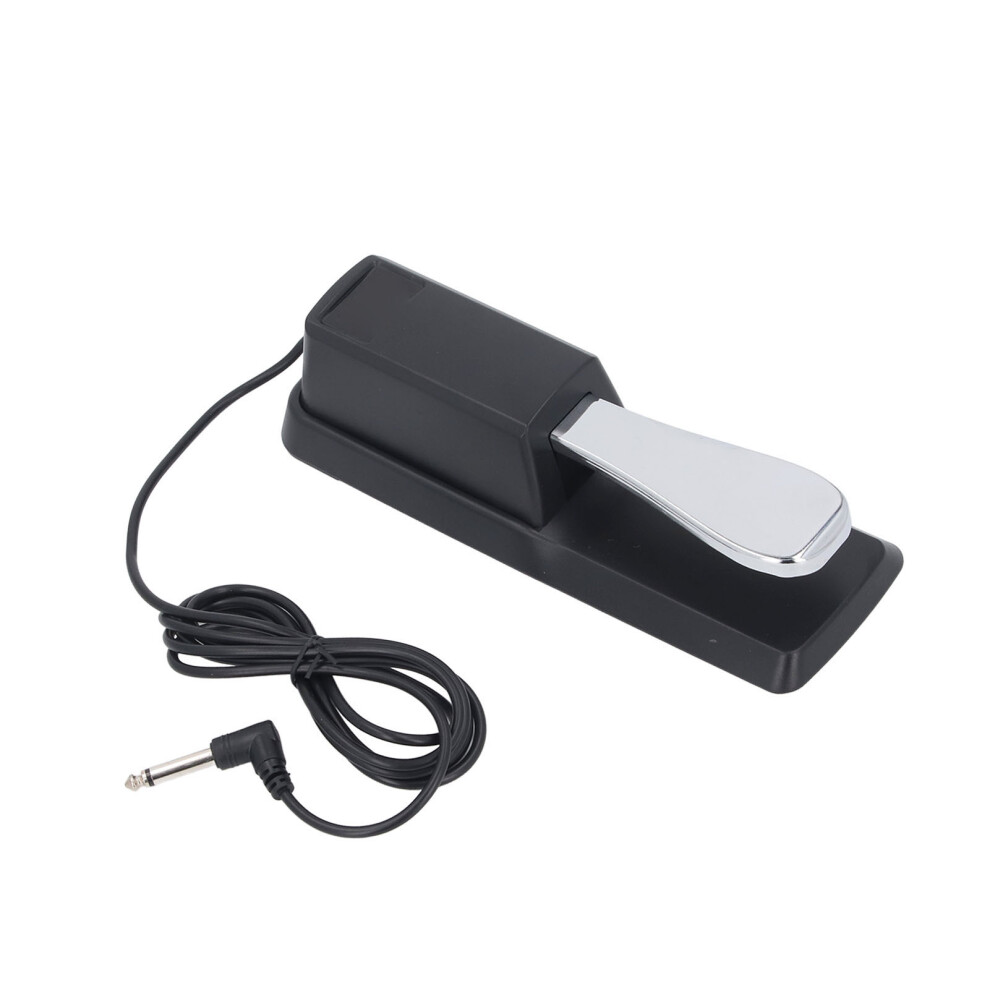 Pl-002 Sustain Pedal For Electronic Keyboard, Midi Synthesizer, Polarity Switch 8401378490059