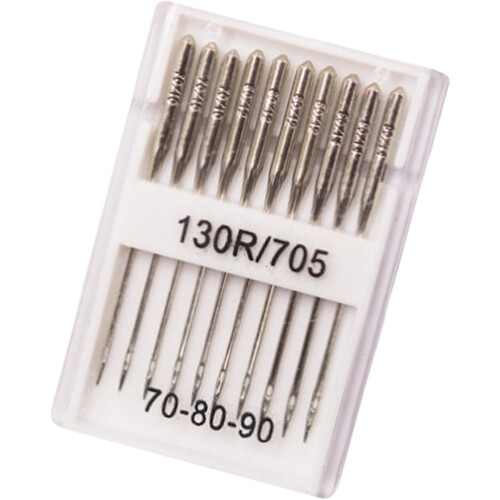 Assorted Size Sewing Machine Needles for Jeans and Heavy Fabrics, Ball Point and Regular Point 2