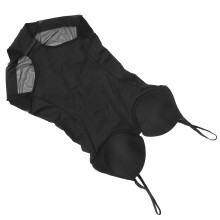 Summer Women Shapewear with Bra Waist Trainer Bodysuit XL Black
