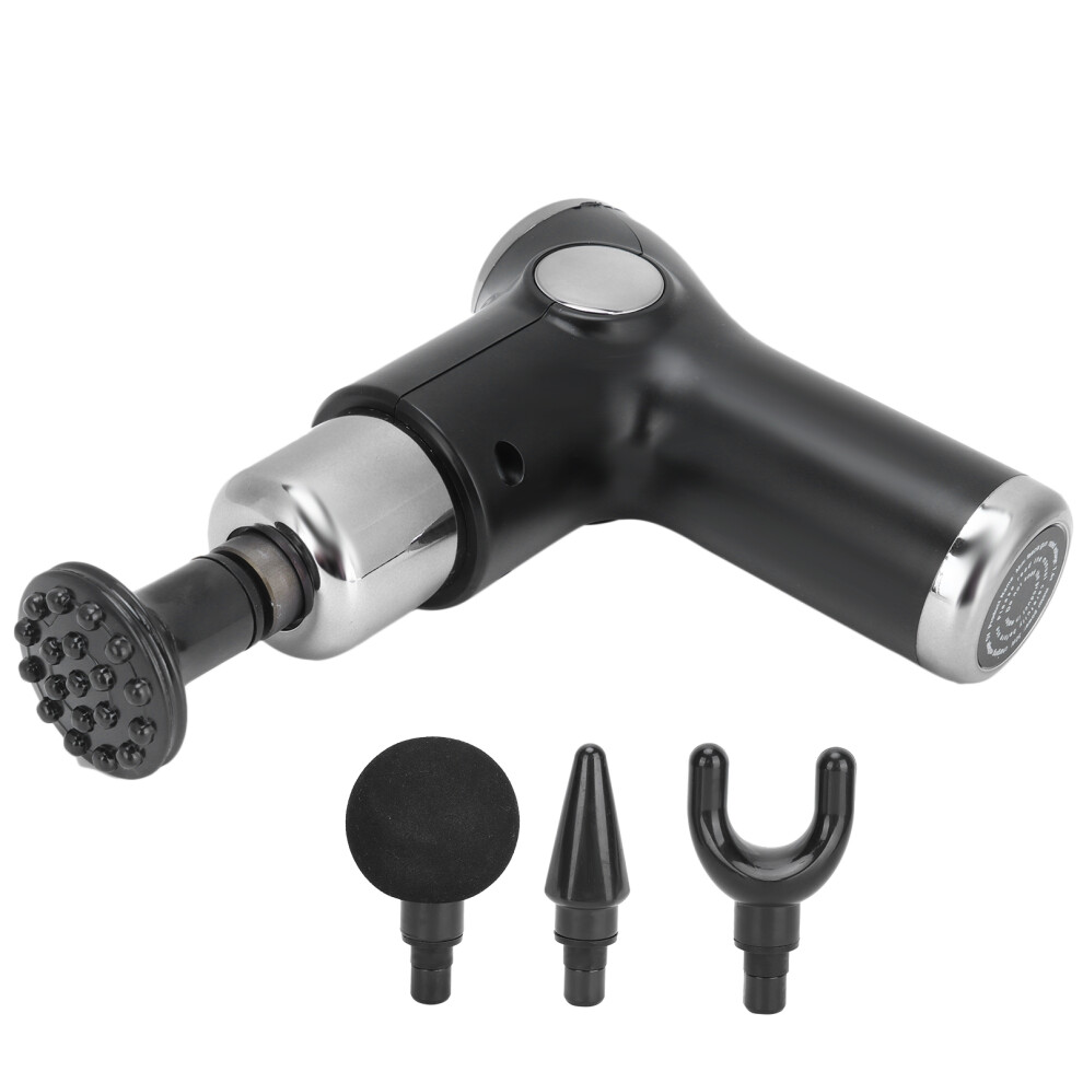 Black Professional Deep Tissue Massage Gun 1800Mah, 32 Gear